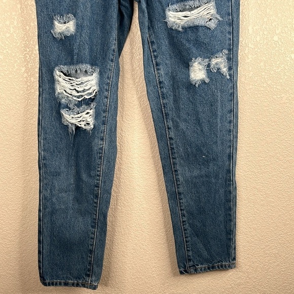 SHEIN Denim Distressed Skinny Jeans Size XS - Picture 3 of 7